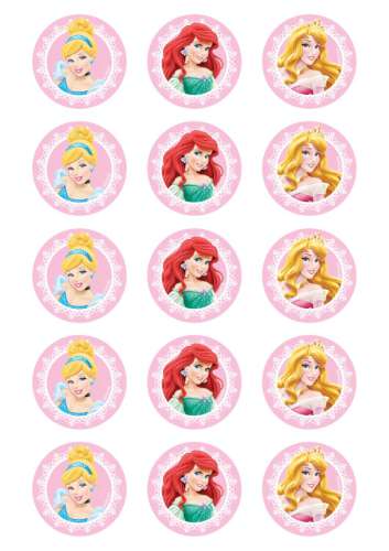 Disney Princess Cupcake Images - Click Image to Close